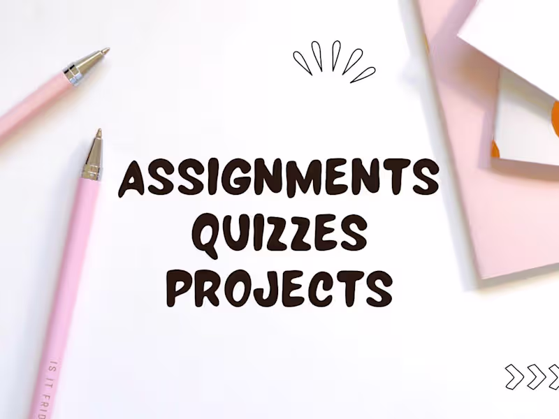 Cover image for Medical-Assignments, Quizzes, projects? DONE!!!