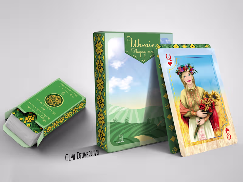 Cover image for Custom Playing Card Illustration: Poker, Tarot & Board Games
