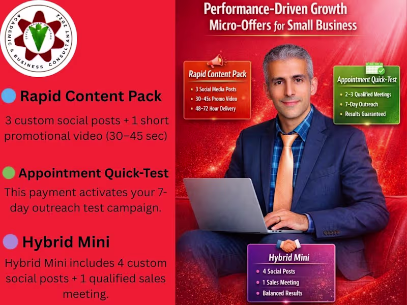 Cover image for Performance-Driven Growth Micro-Offers for Small Business