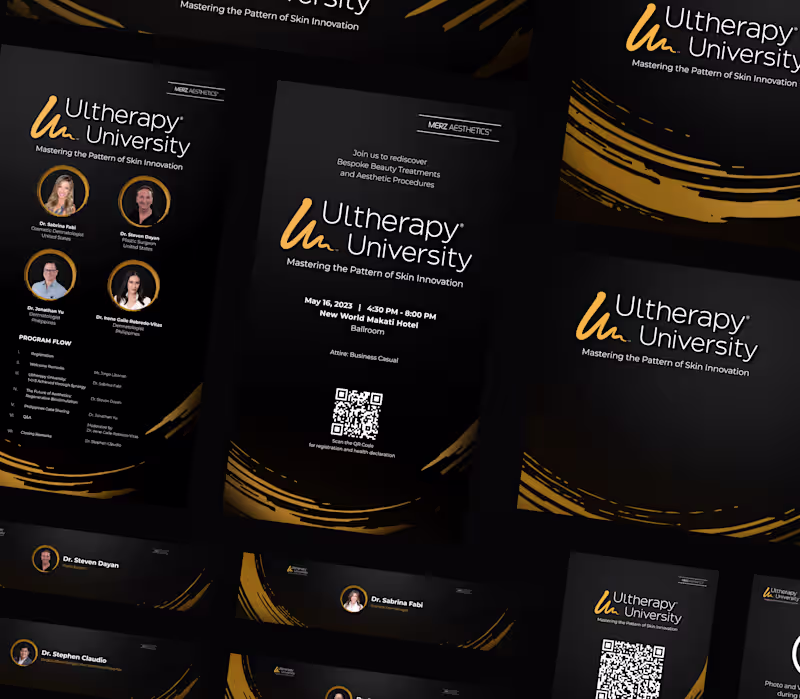 Cover image for Event Design for Merz Ultherapy