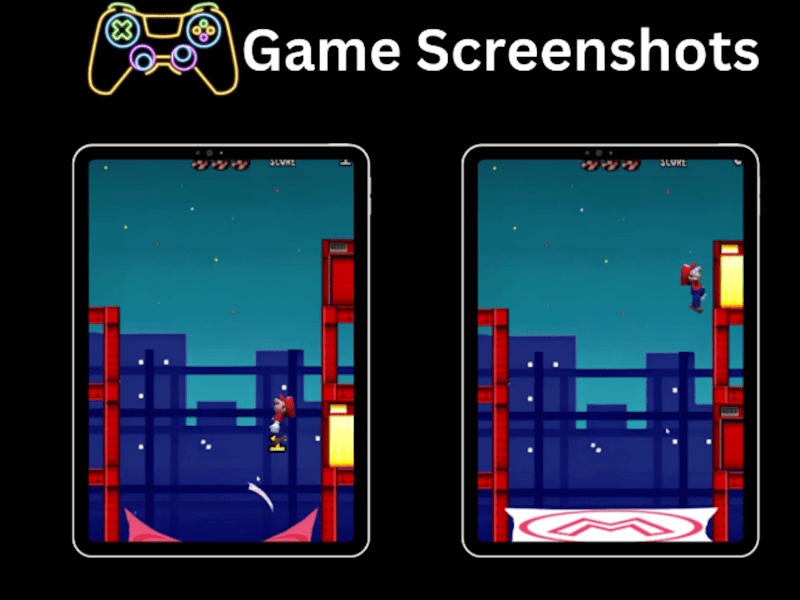 Cover image for Trampoline Time Remake--Mario
