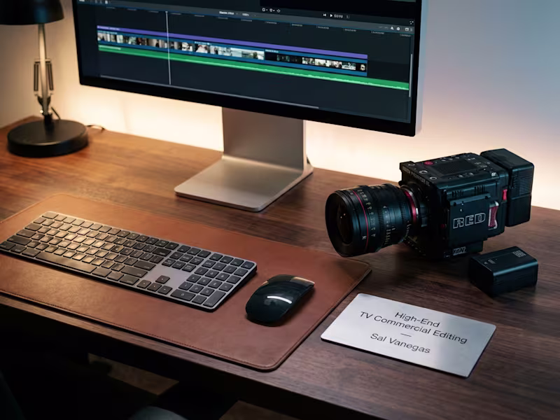 Cover image for High-End TV Commercial Editing • ARRI/RED Workflows