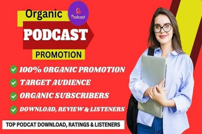 Cover image for Promote your spotify podcast organically for $30, freelancer Da…