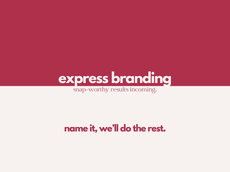 Cover image for Quick Start: Express Branding to Get You Up and Running Fast ⚡