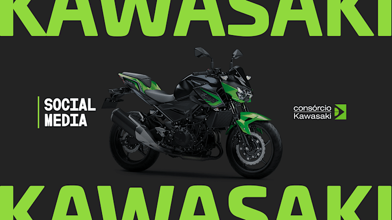 Cover image for CONSÓRCIO KAWASAKI | SOCIAL MEDIA