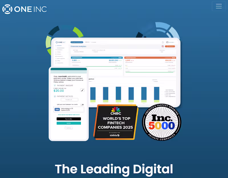 Cover image for OneInc - Digital Payments Network