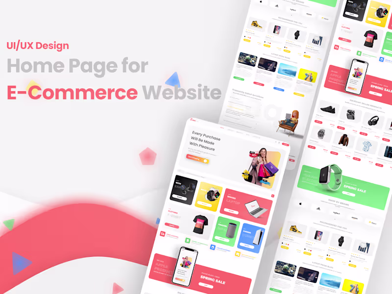 Cover image for Custom UI Design for Web and Mobile Platforms