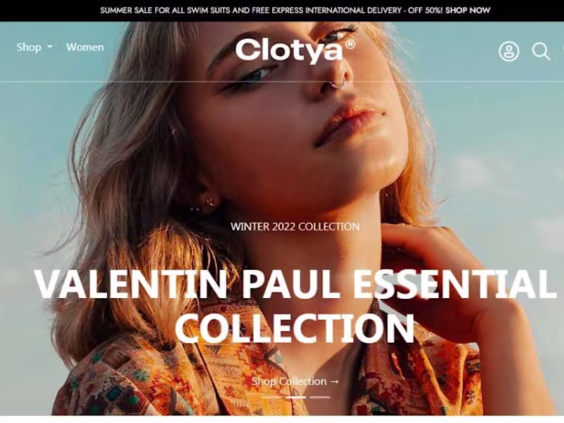 Cover image for Clotya E-Commerce Project
