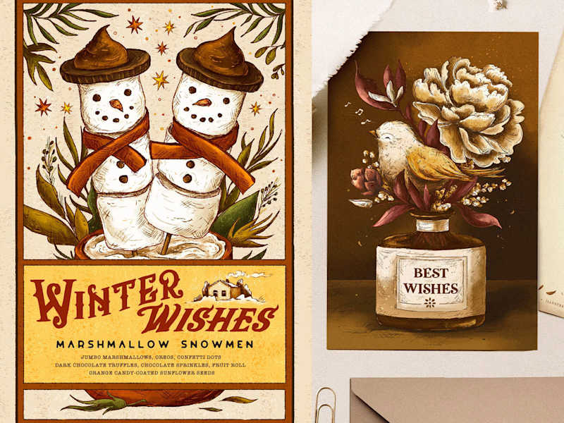 Cover image for Custom Greeting Card Illustration & Design