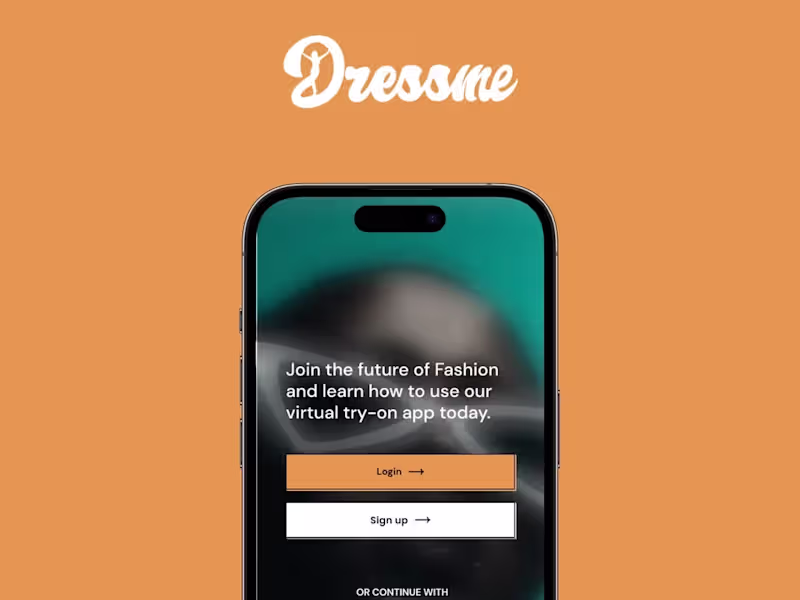 Cover image for Dressme - Virtual Clothes Try-On