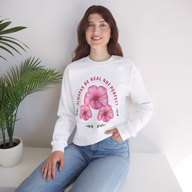 Cover image for Flower sweetwear t-shirt design :: Behance