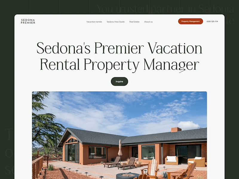 Cover image for Sedona Realty Hub: Premier Property Showcase
