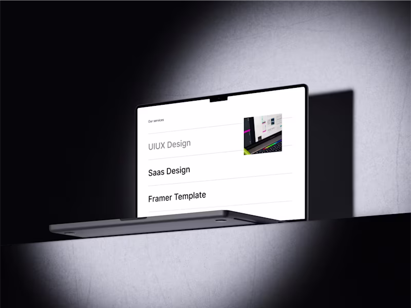 Cover image for A peek into our Services section, still in progress, but alr...