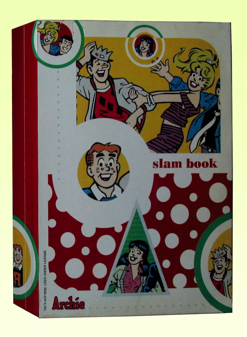 Cover image for Slam Book For Teens : Archie