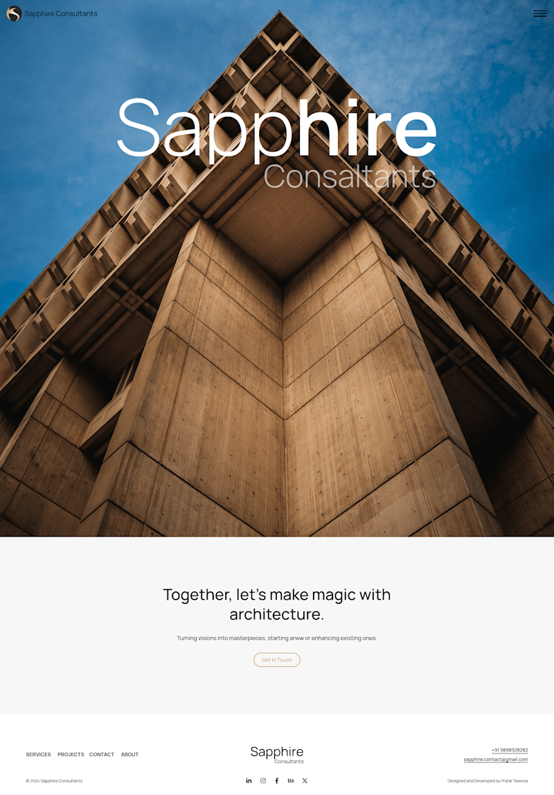 Cover image for Modern Architect Website