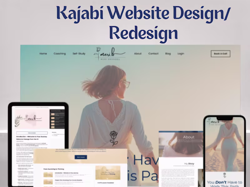 Cover image for Kajai Website Design/ Redesign