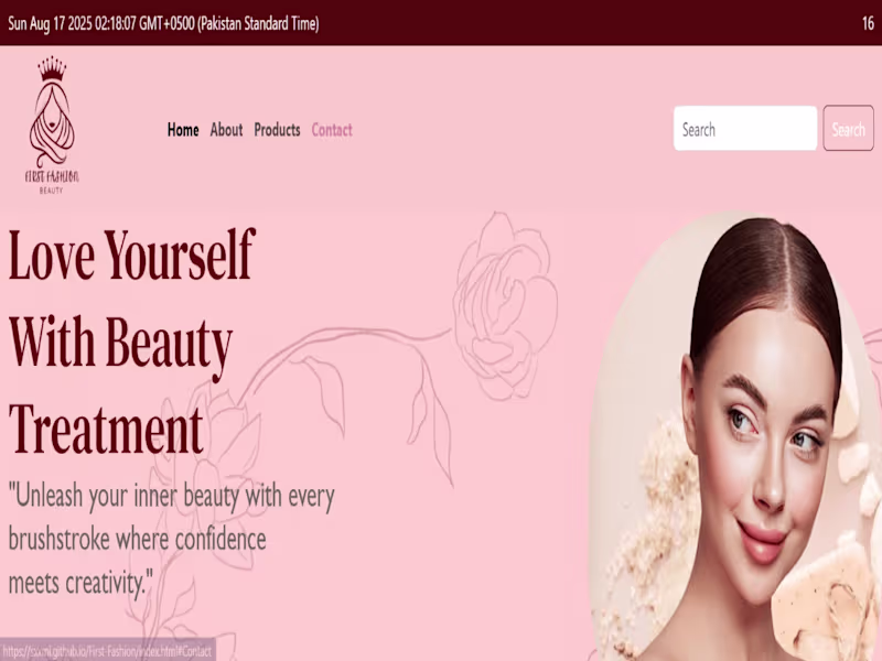 Cover image for Cosmetic Product Project