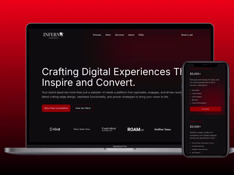 Cover image for Framer Website Design + Development