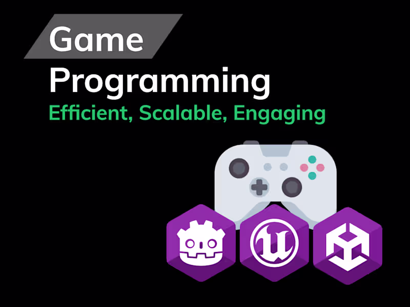 Cover image for Custom Game Programming – From Core Systems to Polished Gameplay