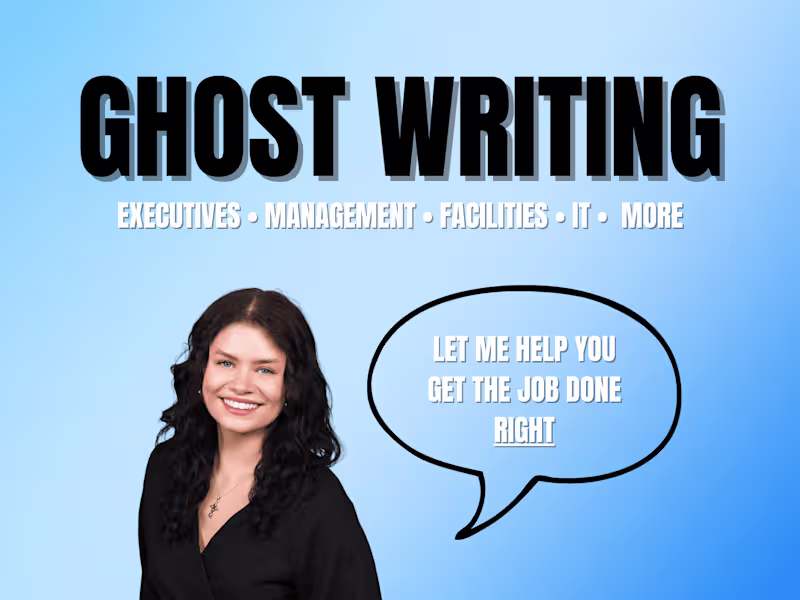 Cover image for Ghost Writing for C-suite Leadership