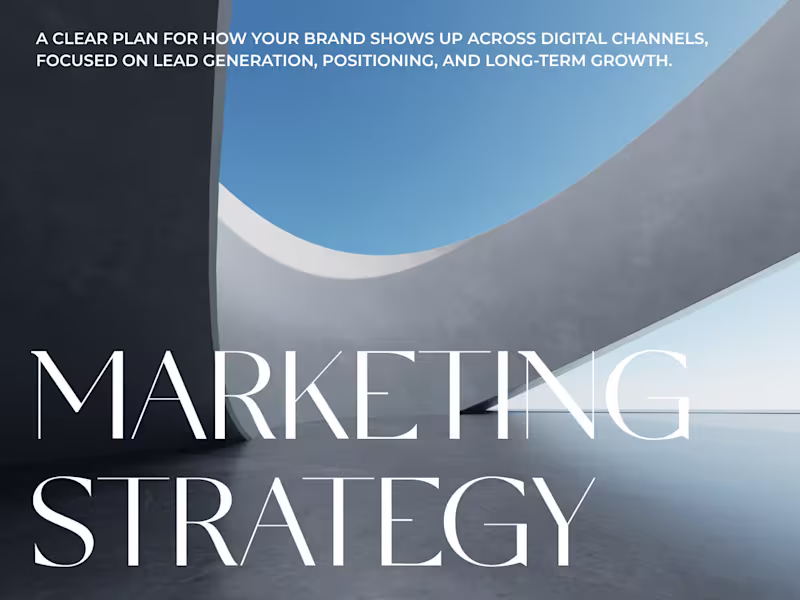 Cover image for Marketing Strategy
