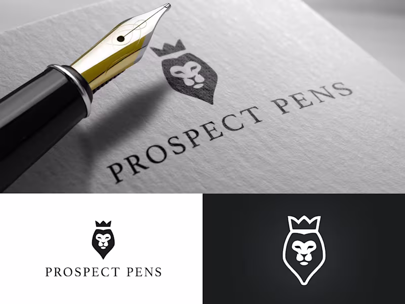Cover image for Logo design for Prospect Pens, handmade luxury fountain pens...
