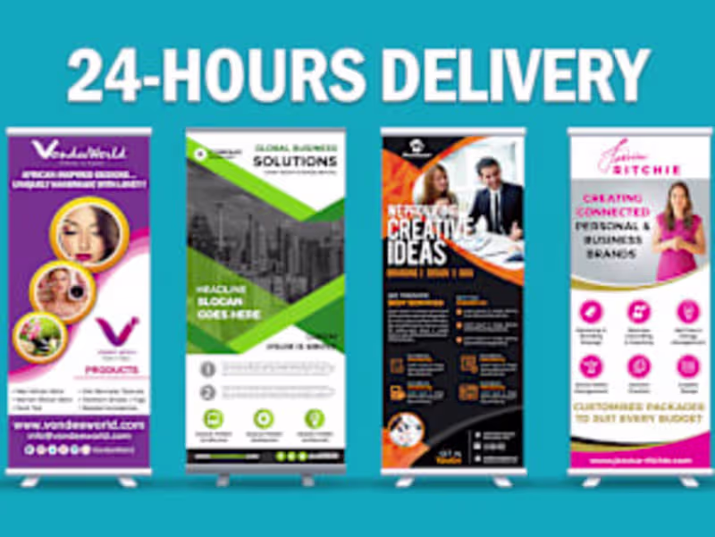 Cover image for I will design a banner, billboard, rollups for you