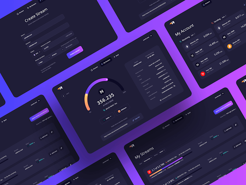 Cover image for Design for Web3 Fintech product Roketo Old 