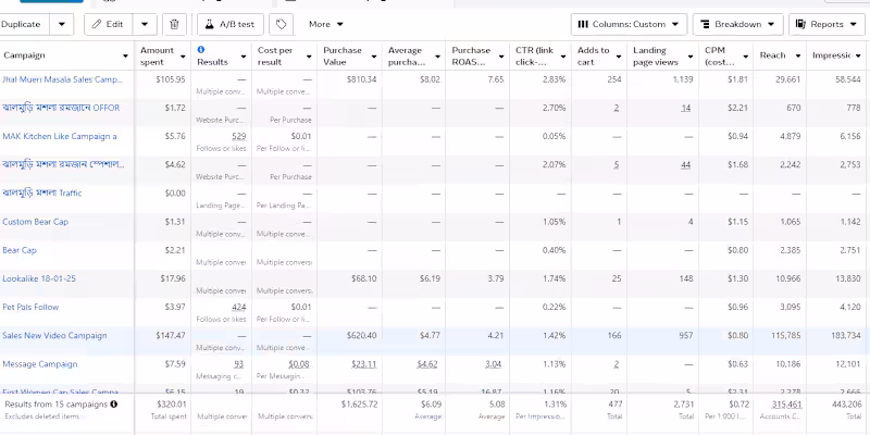 Cover image for Facebook Ads Campaign 266+ Sales in 15 days