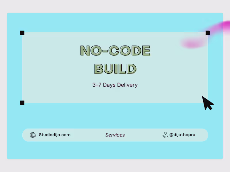 Cover image for No-Code Build (Any Platform)