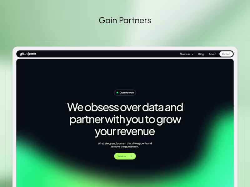 Cover image for AI-Driven Business Advisory Website Development