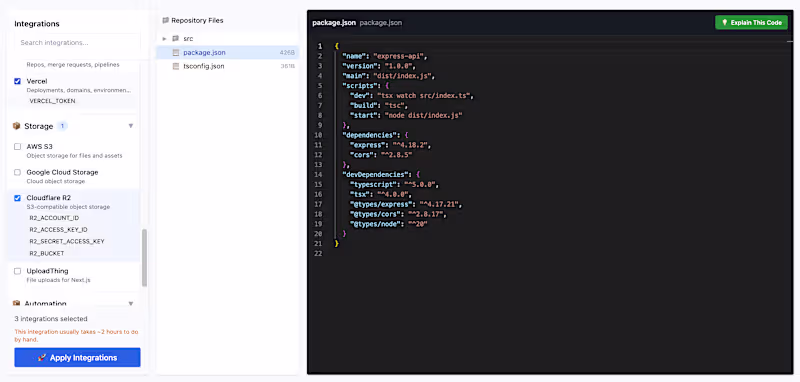 Cover image for Custom Integration Code
