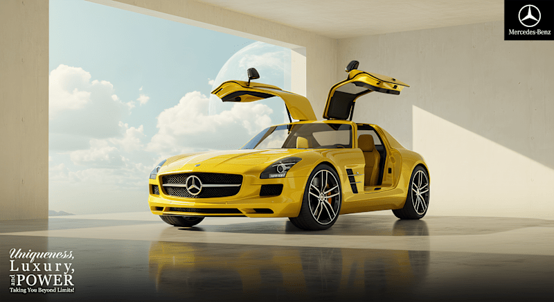 Cover image for Mercedes-Benz Visuals with AI