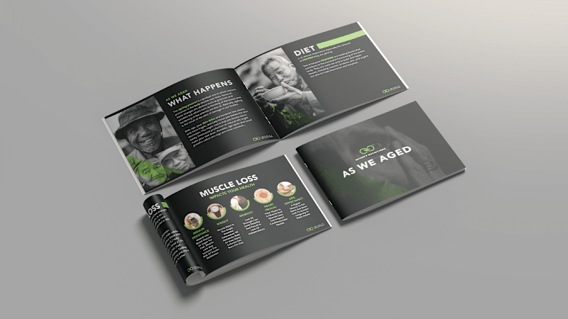 Cover image for Nutrition Supplement Product Catalog Design
