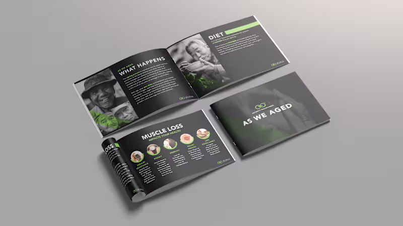 Cover image for Nutrition Supplement Product Catalog Design