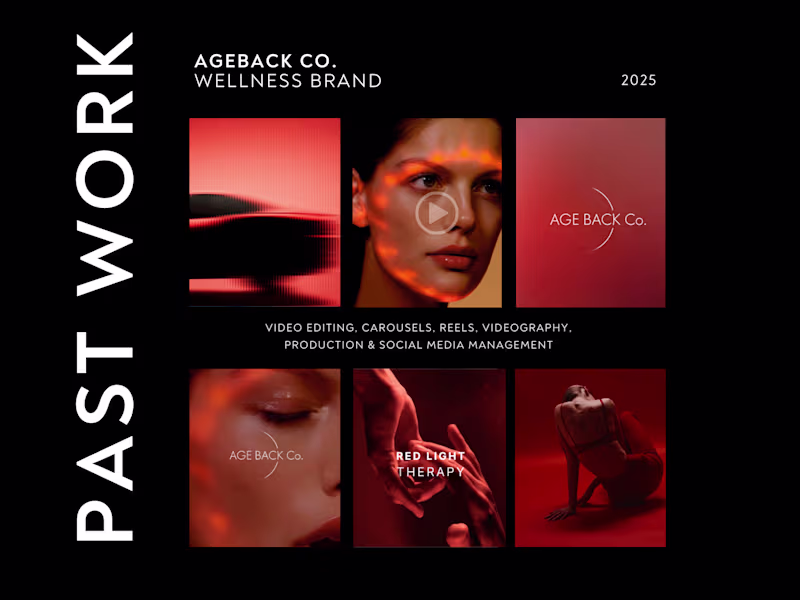 Cover image for AgeBack Co. - Luxury Wellness Brand