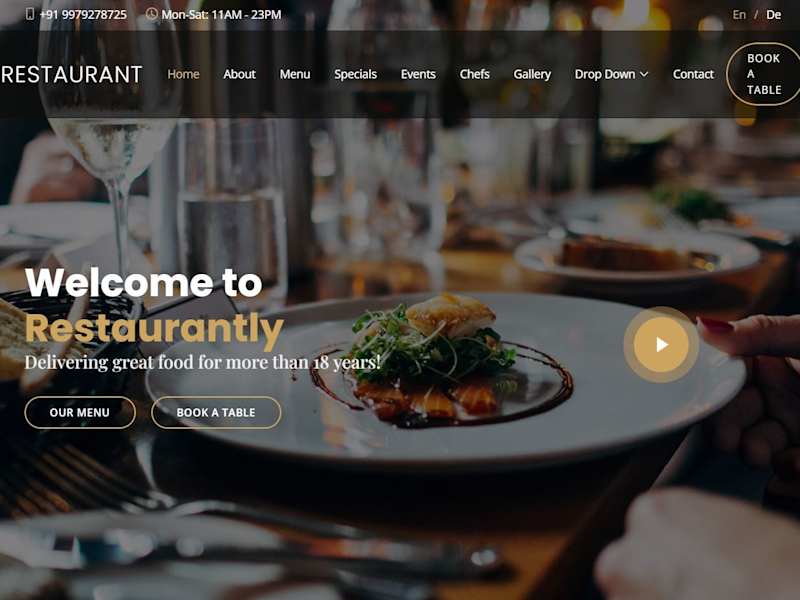 Cover image for Restaurant