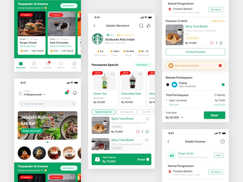 Cover image for UI/UX Design Mobile (Foody Apps)