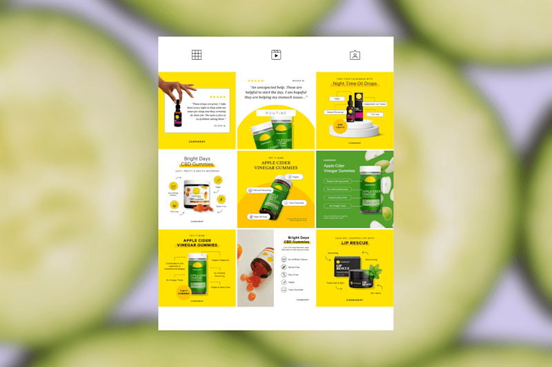 Cover image for Cannaray | Product Page Canva Templates