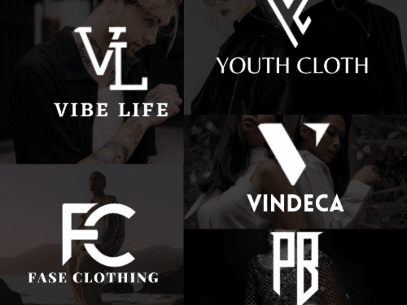 Cover image for I monogram, apparel text dj band music boutique clothing logo's 