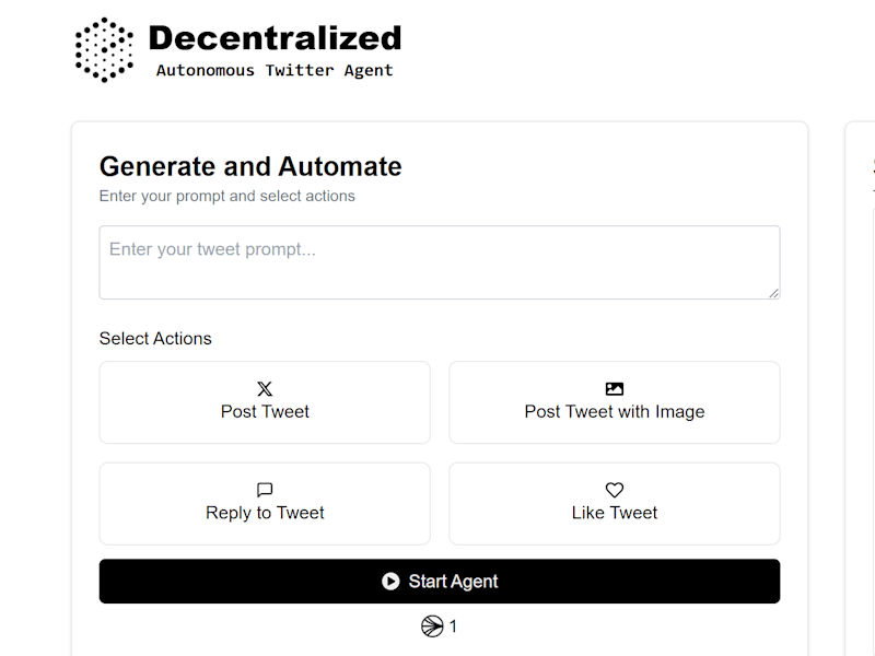 Cover image for Decentralized Autonomous Twitter Agent