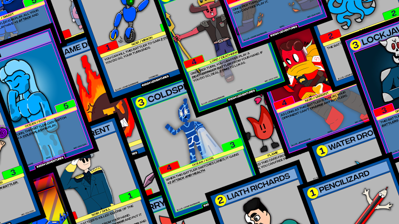 Cover image for Uziventures TCG - Trading Card Game Design