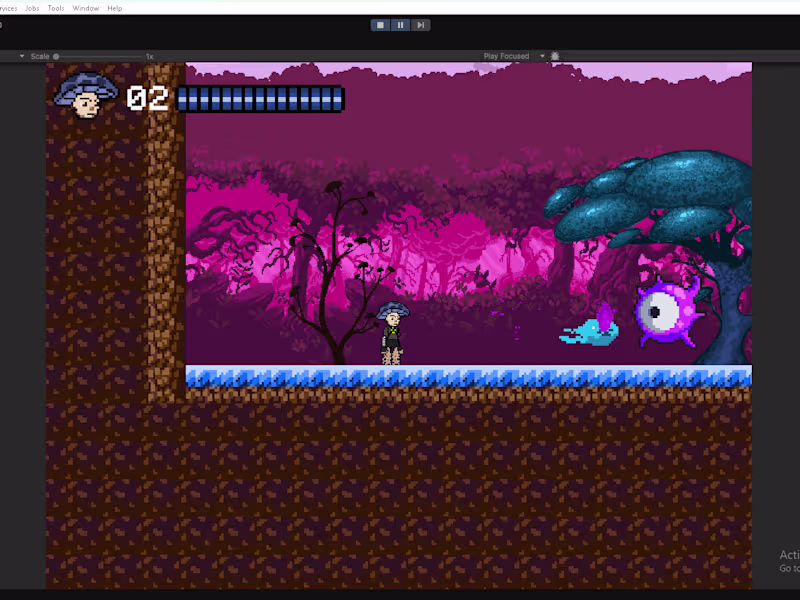 Cover image for unity 2d console game