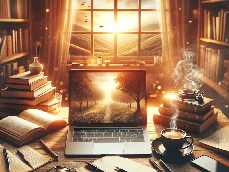 Cover image for I will create engaging short stories and light novels for you