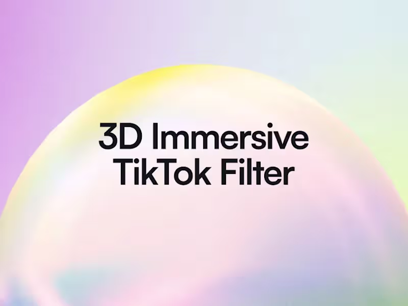 Cover image for AR TikTok Filter 📸: Premium Customization 🛠️
