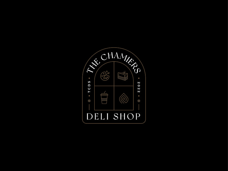 Cover image for The Chamiers Deli Shop - Modern & Ritzy identity