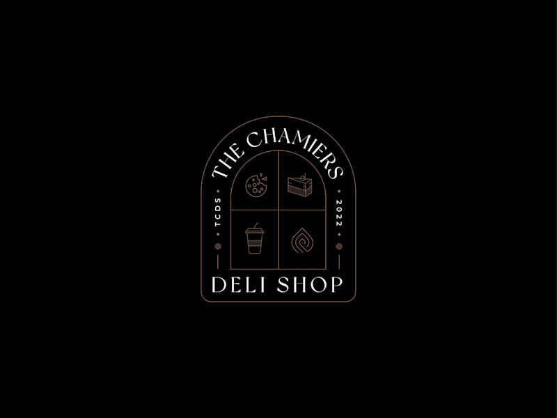 Cover image for The Chamiers Deli Shop - Modern & Ritzy identity
