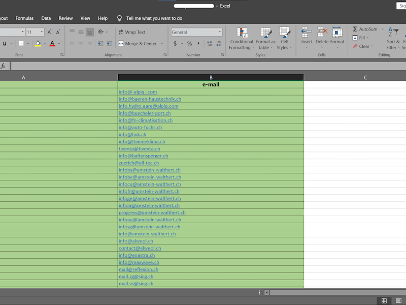 Cover image for Data Entry Email Oriented