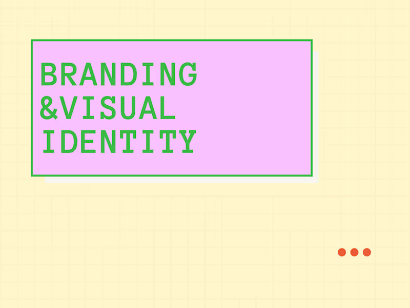 Cover image for Branding & Visual Identity