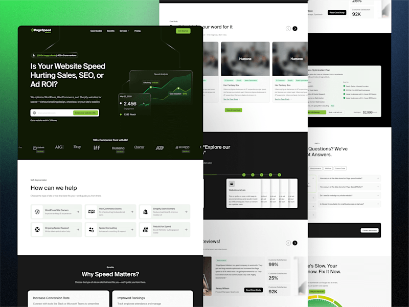 Cover image for Agency Website Revamp : UI/UX + Web Dev + Custom Illustration